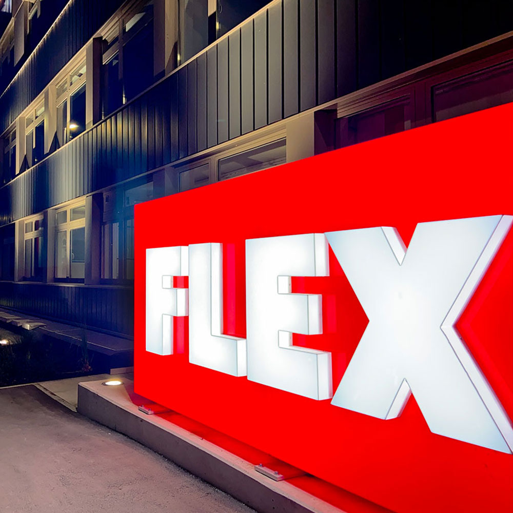Leuchtbuchstaben FLEX